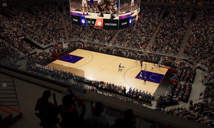 Mortgage Matchup Center - Section 201 Seat View