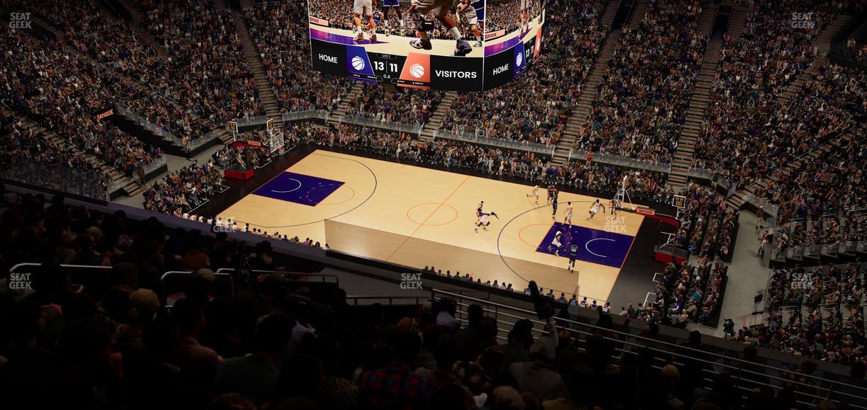 Mortgage Matchup Center - Section 201 Seat View