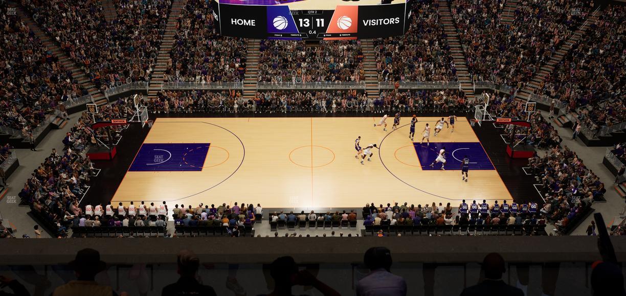 Mortgage Matchup Center - Section 203 Seat View