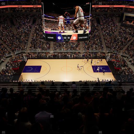 Mortgage Matchup Center - Section 203 Seat View