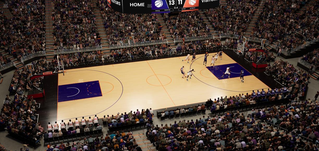 Mortgage Matchup Center - Section 204 Seat View