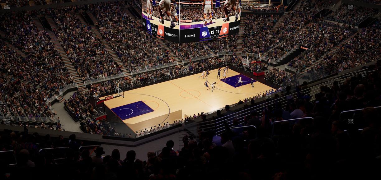 Mortgage Matchup Center - Section 206 Seat View