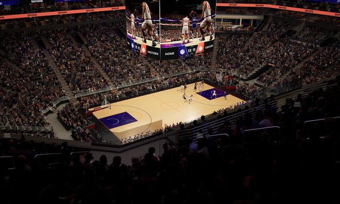 Mortgage Matchup Center - Section 206 Seat View