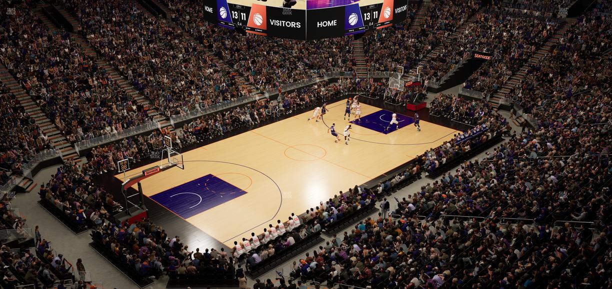 Mortgage Matchup Center - Section 207 Seat View