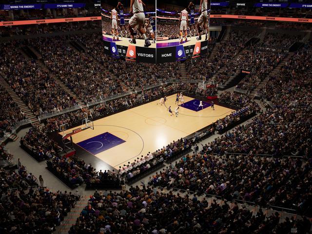 Mortgage Matchup Center - Section 207 Seat View