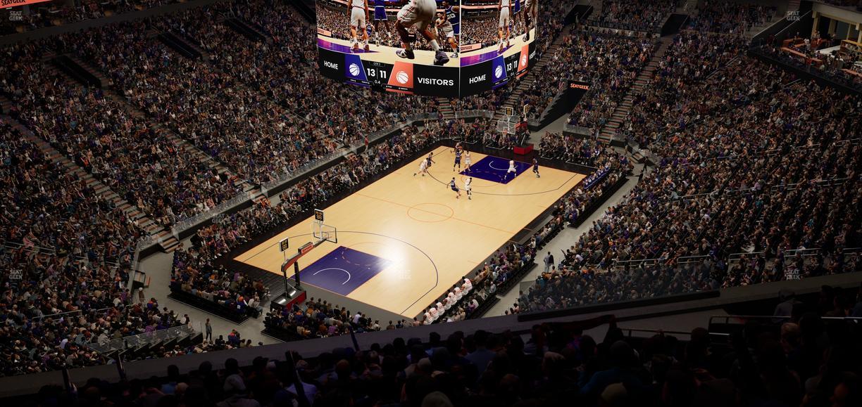 Mortgage Matchup Center - Section 208 Seat View