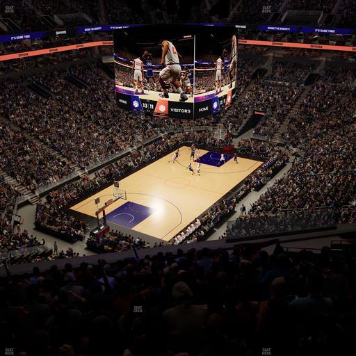 Mortgage Matchup Center - Section 208 Seat View