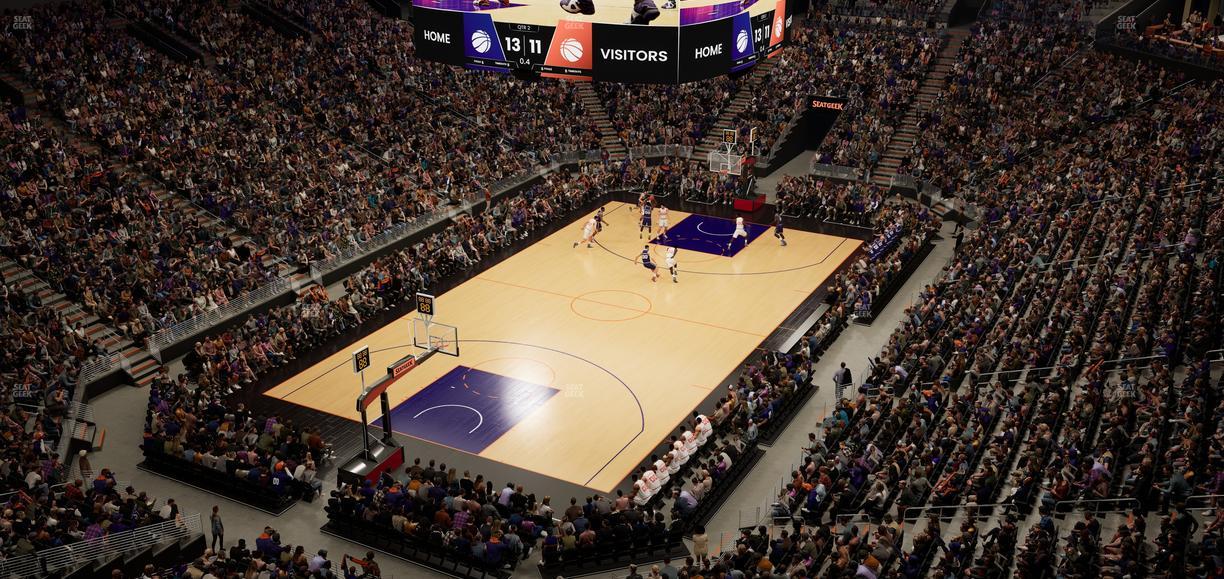 Mortgage Matchup Center - Section 208 Seat View