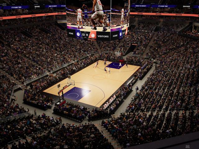 Mortgage Matchup Center - Section 208 Seat View