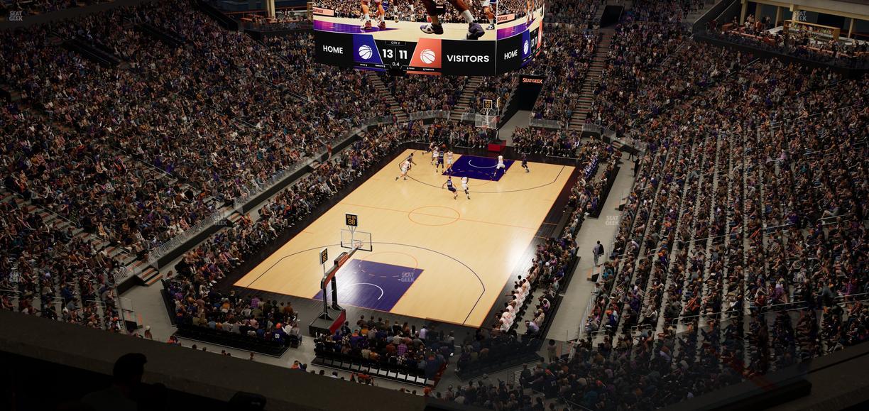 Mortgage Matchup Center - Section 209 Seat View