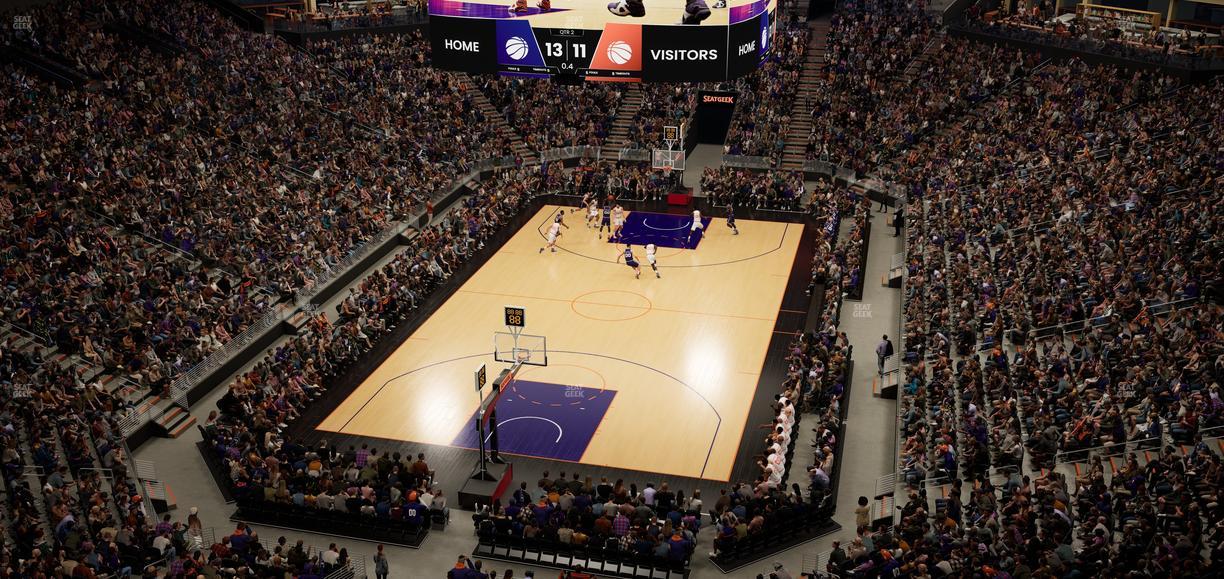 Mortgage Matchup Center - Section 210 Seat View