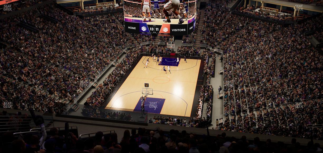 Mortgage Matchup Center - Section 210 Seat View