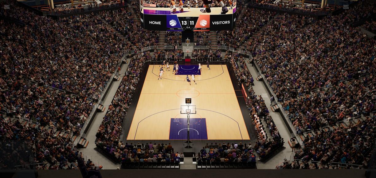 Mortgage Matchup Center - Section 211 Seat View