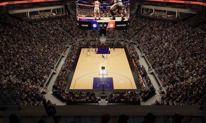 Mortgage Matchup Center - Section 211 Seat View