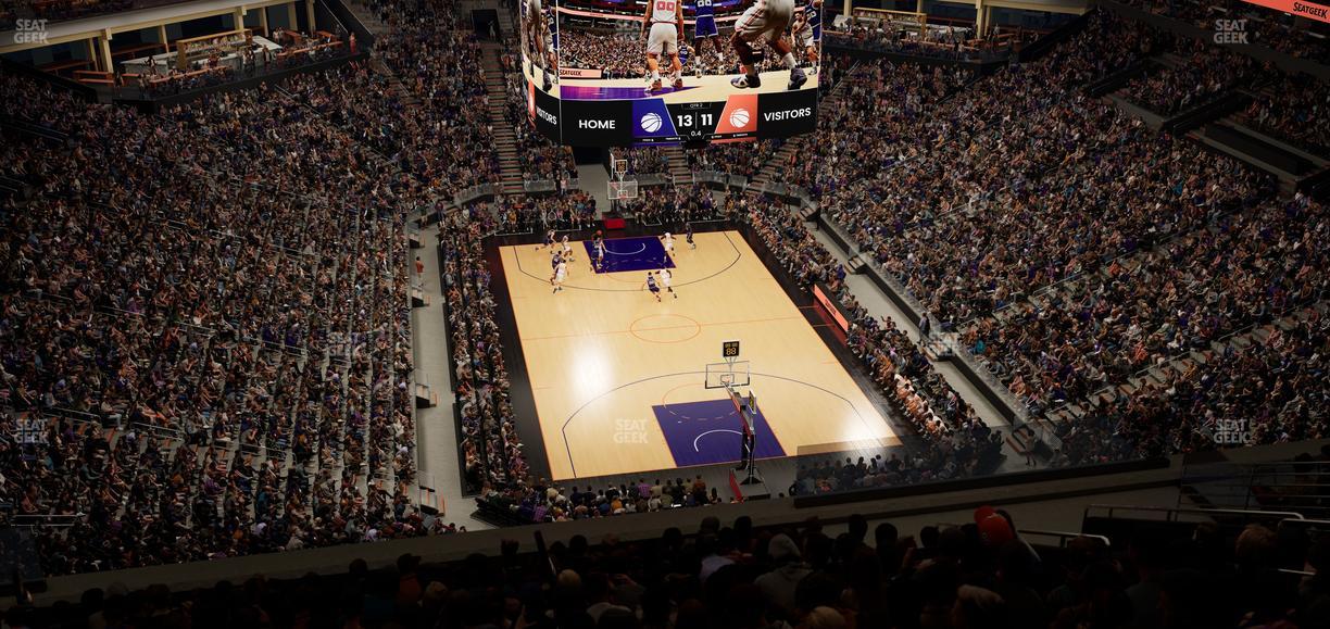 Mortgage Matchup Center - Section 212 Seat View