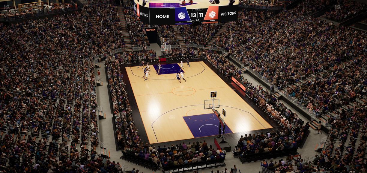 Mortgage Matchup Center - Section 212 Seat View