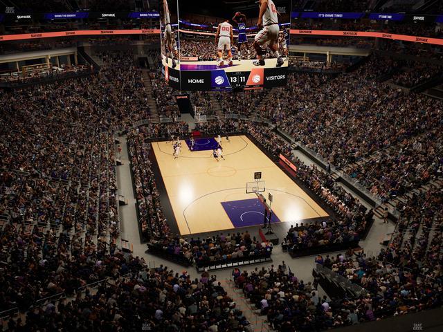 Mortgage Matchup Center - Section 212 Seat View