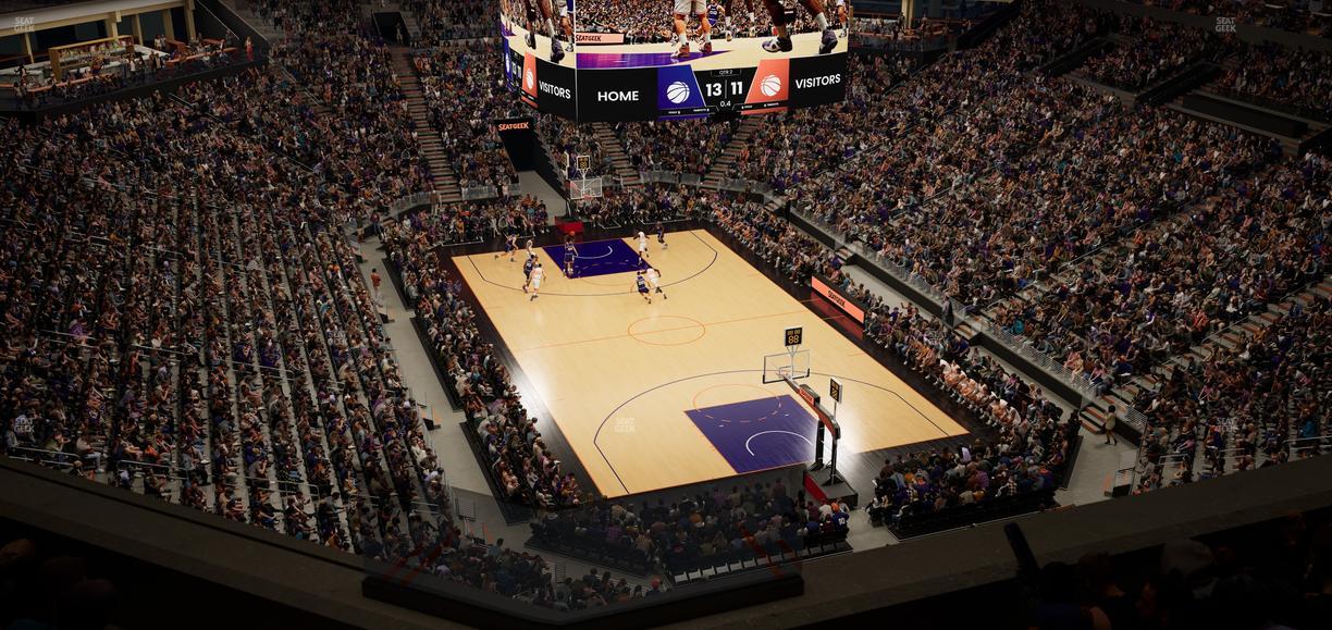 Mortgage Matchup Center - Section 213 Seat View