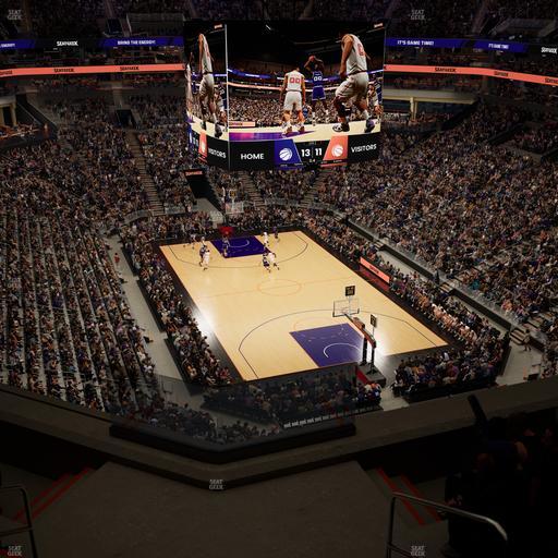 Mortgage Matchup Center - Section 213 Seat View