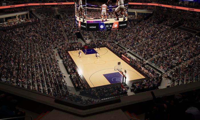 Mortgage Matchup Center - Section 213 Seat View