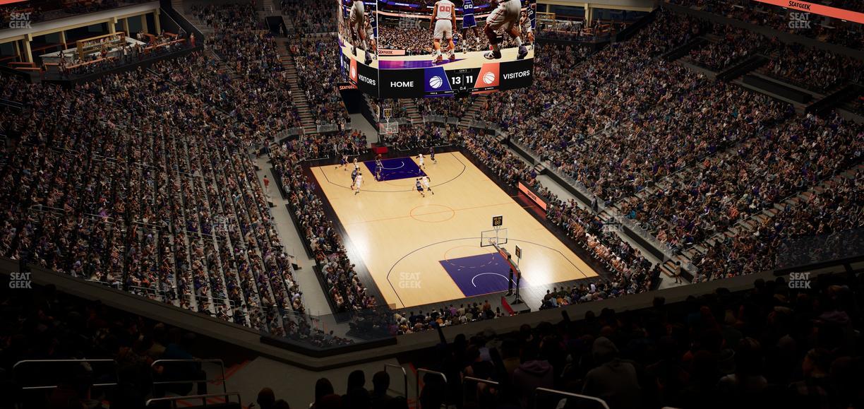 Mortgage Matchup Center - Section 213 Seat View