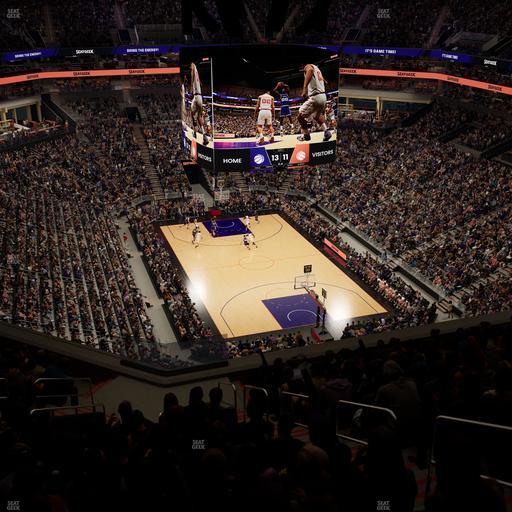 Mortgage Matchup Center - Section 213 Seat View