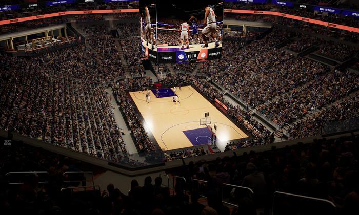 Mortgage Matchup Center - Section 213 Seat View