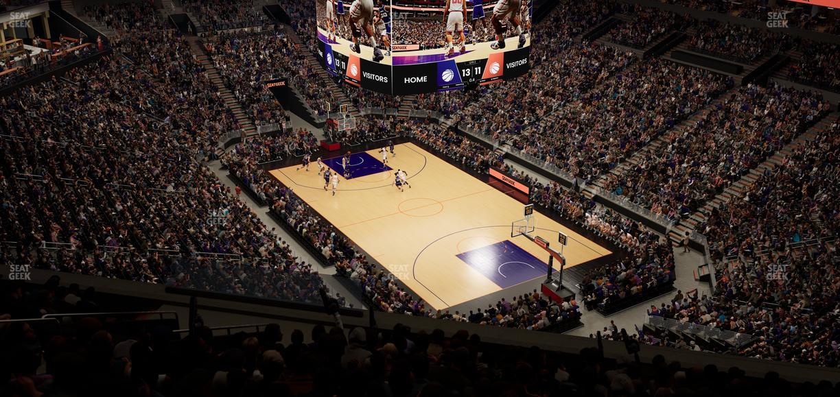 Mortgage Matchup Center - Section 214 Seat View