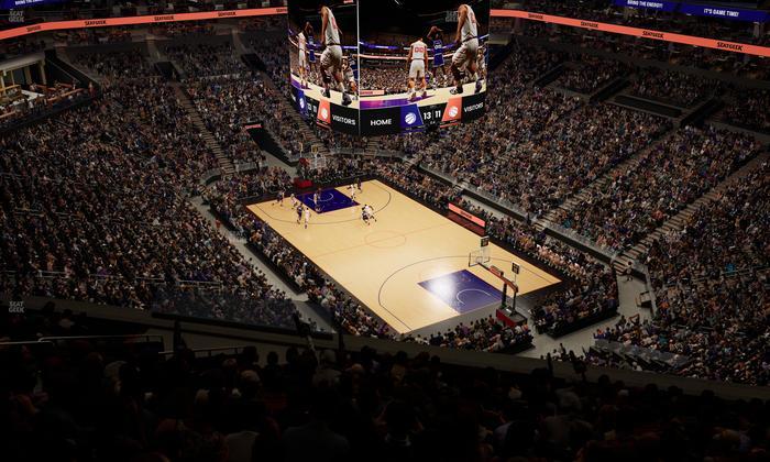 Mortgage Matchup Center - Section 214 Seat View