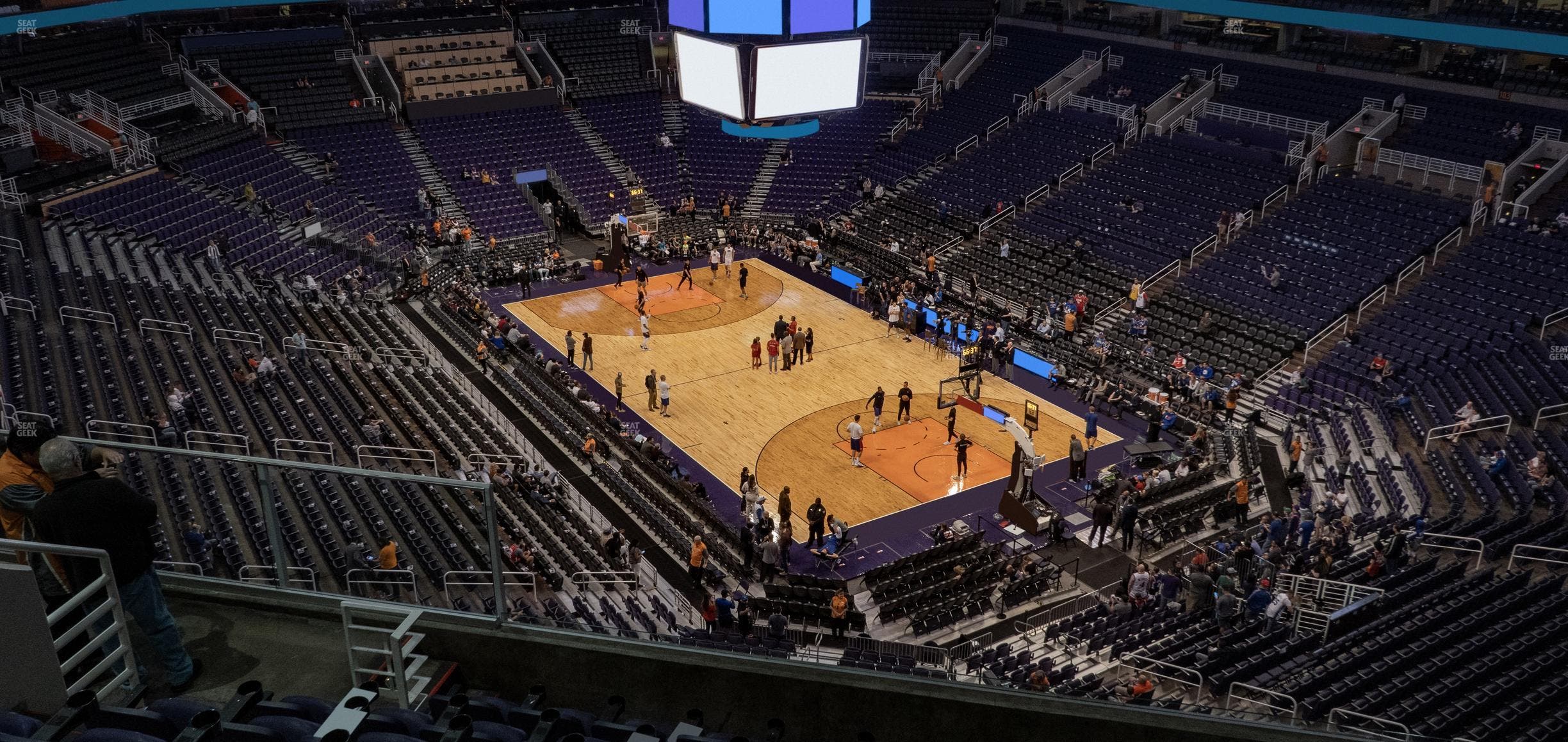 Mortgage Matchup Center - Section 214 Seat View