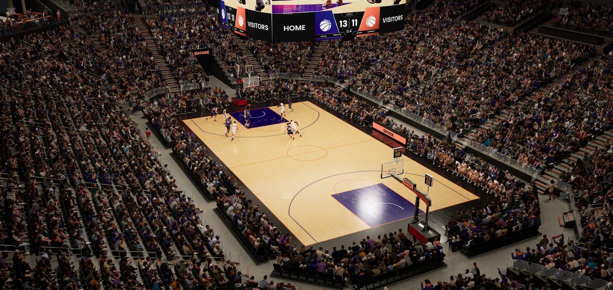 Mortgage Matchup Center - Section 214 Seat View