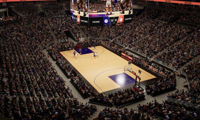 Mortgage Matchup Center - Section 214 Seat View