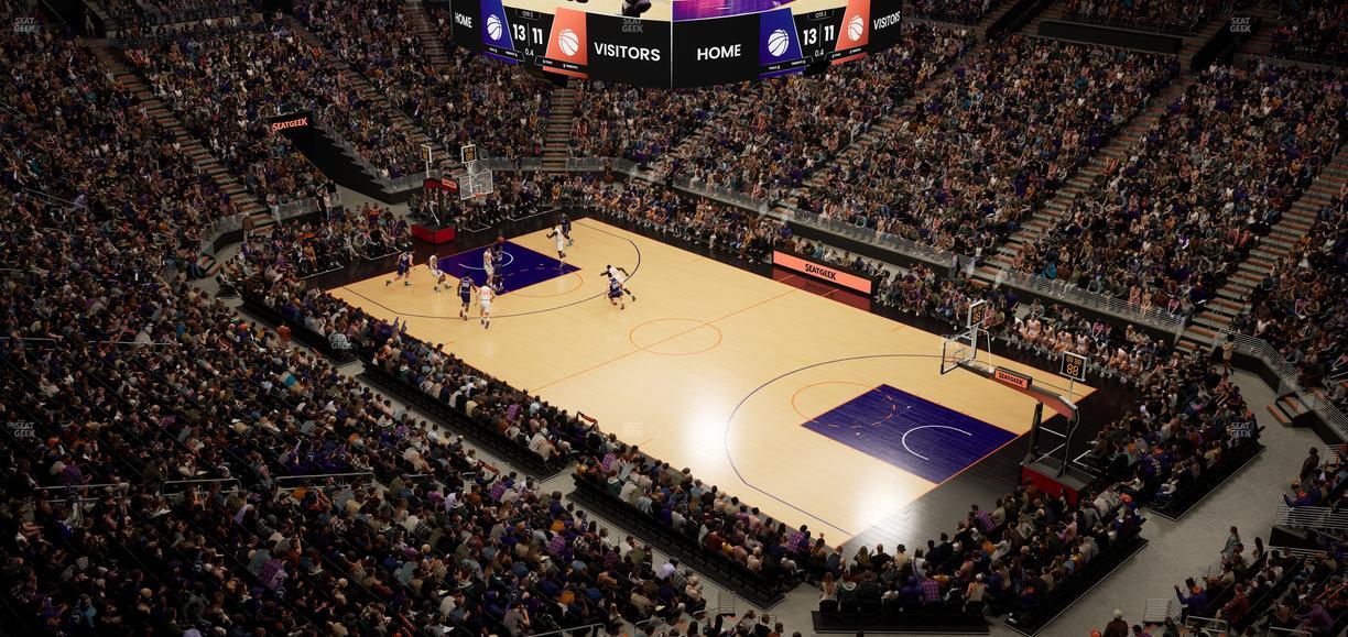 Mortgage Matchup Center - Section 215 Seat View