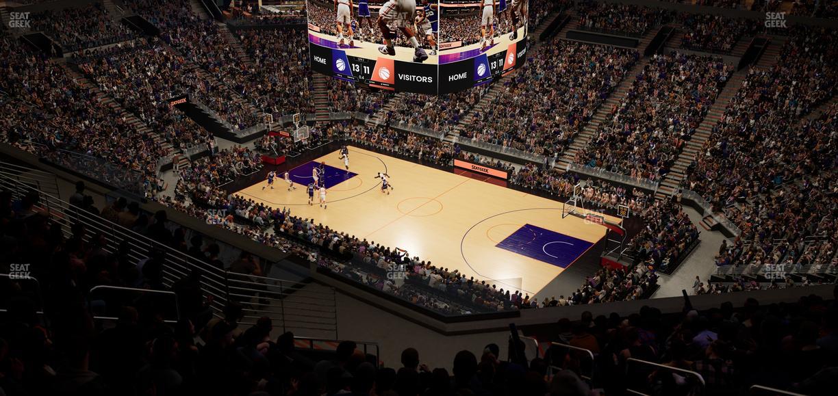 Mortgage Matchup Center - Section 216 Seat View