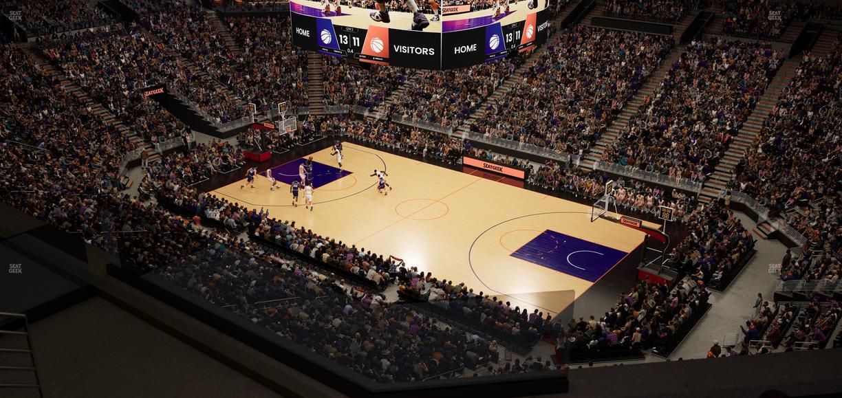 Mortgage Matchup Center - Section 216 Seat View