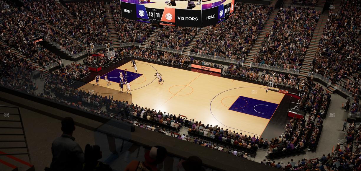 Mortgage Matchup Center - Section 217 Seat View