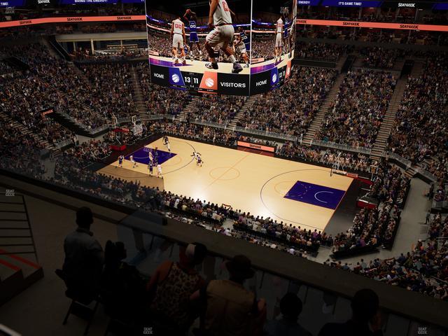 Mortgage Matchup Center - Section 217 Seat View