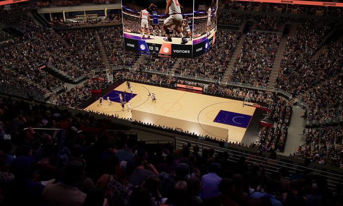 Mortgage Matchup Center - Section 217 Seat View