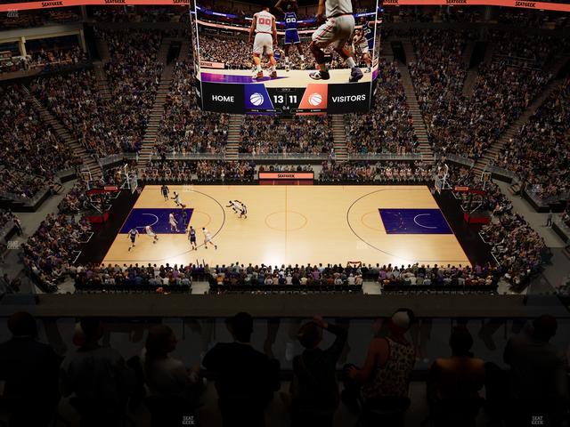 Mortgage Matchup Center - Section 219 Seat View