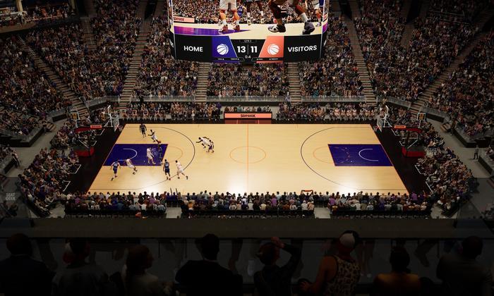 Mortgage Matchup Center - Section 219 Seat View