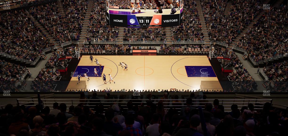 Mortgage Matchup Center - Section 219 Seat View