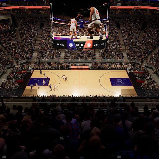 Mortgage Matchup Center - Section 219 Seat View