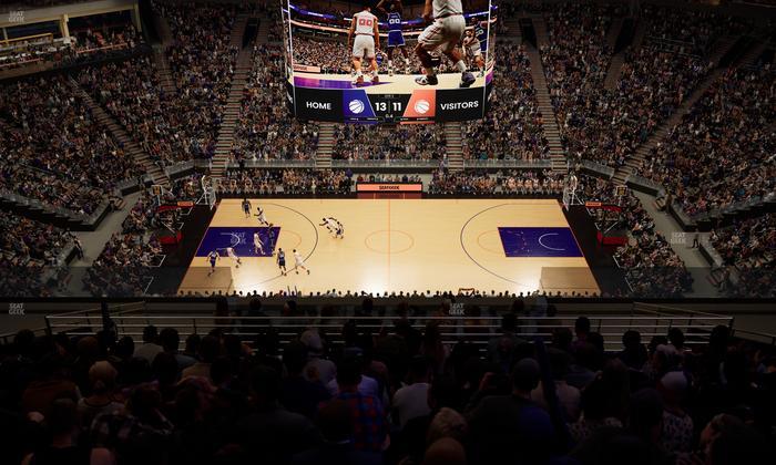 Mortgage Matchup Center - Section 219 Seat View