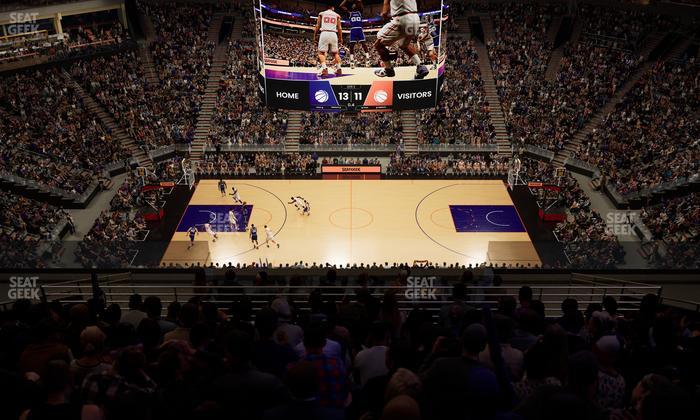 Mortgage Matchup Center - Section 219 Seat View