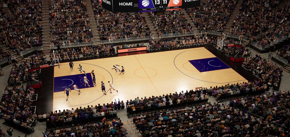 Mortgage Matchup Center - Section 220 Seat View