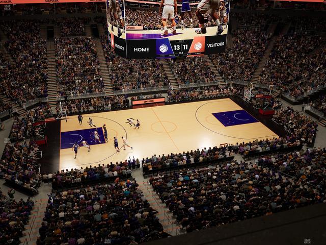 Mortgage Matchup Center - Section 220 Seat View