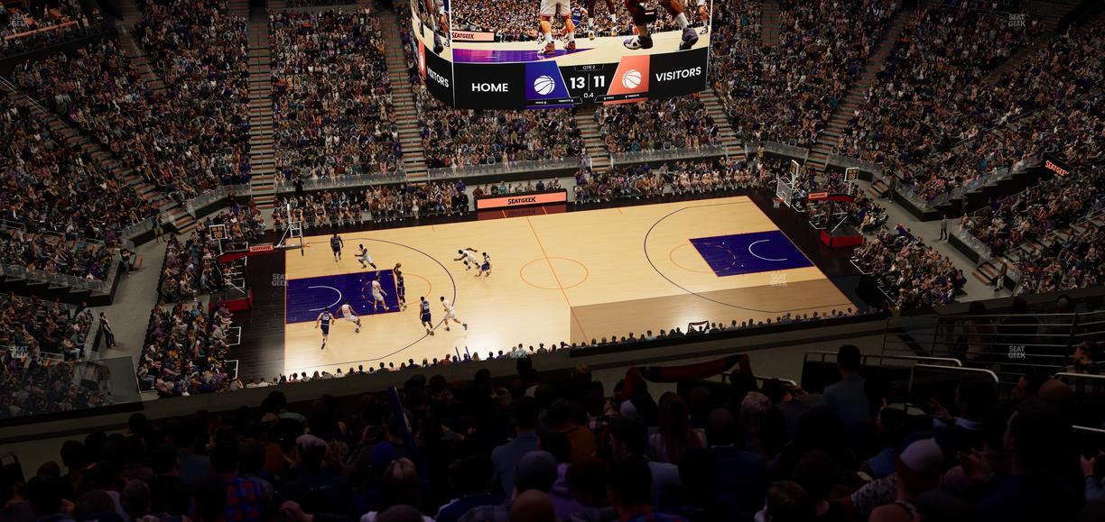 Mortgage Matchup Center - Section 220 Seat View