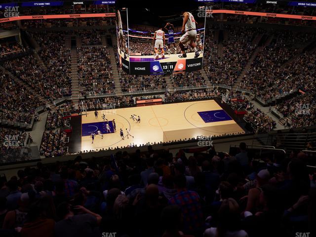 Mortgage Matchup Center - Section 220 Seat View