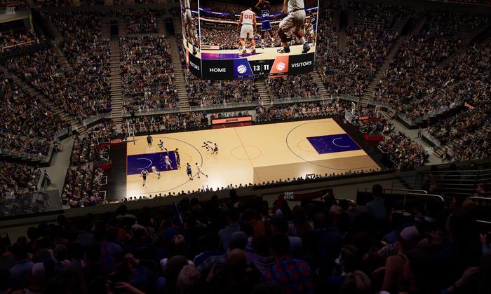 Mortgage Matchup Center - Section 220 Seat View