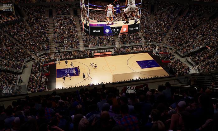 Mortgage Matchup Center - Section 220 Seat View